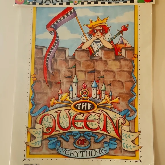 Vintage Mary Englebreit Iron on Transfer - Picture 2 of 5